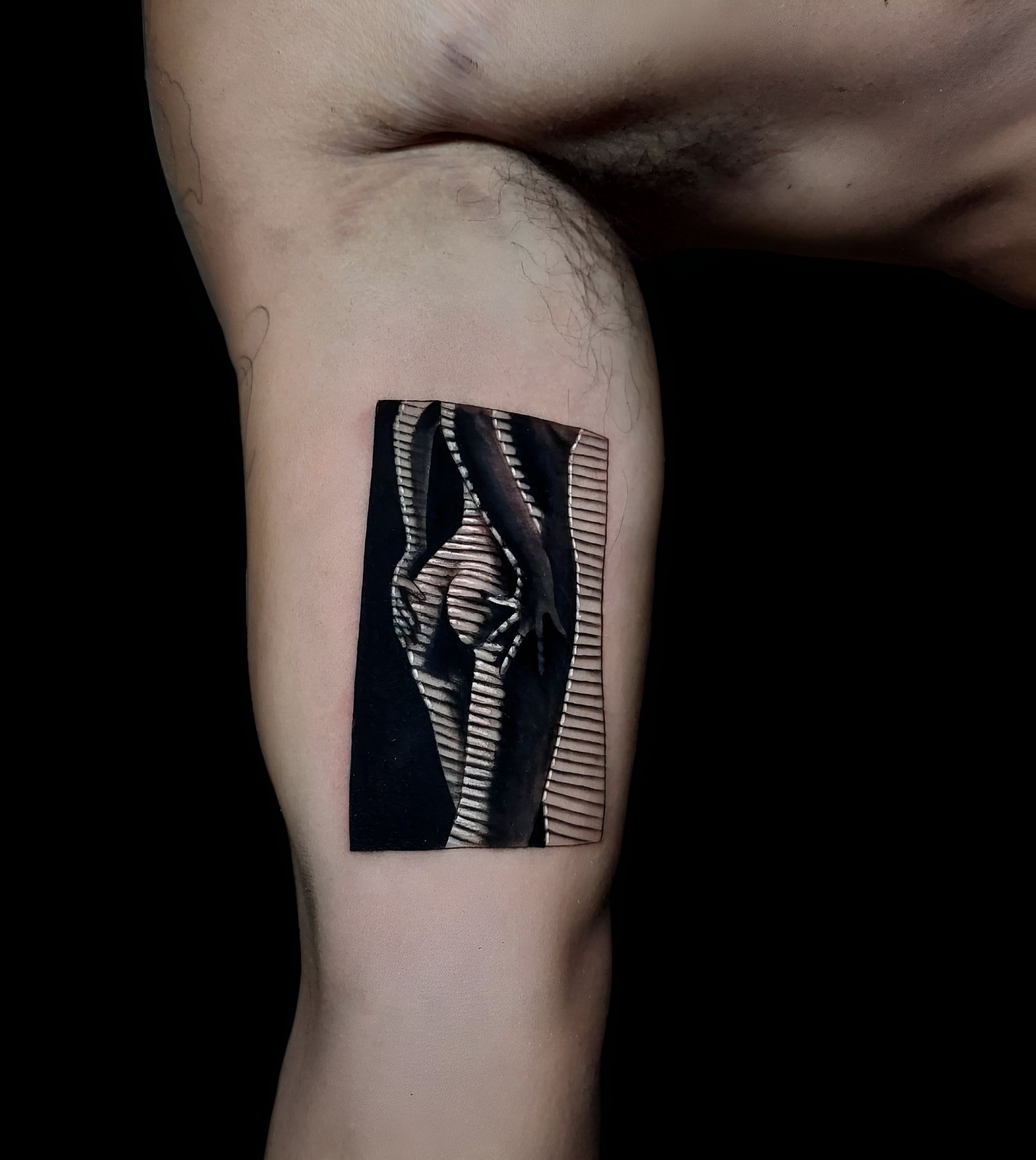 Blackwork tattoo